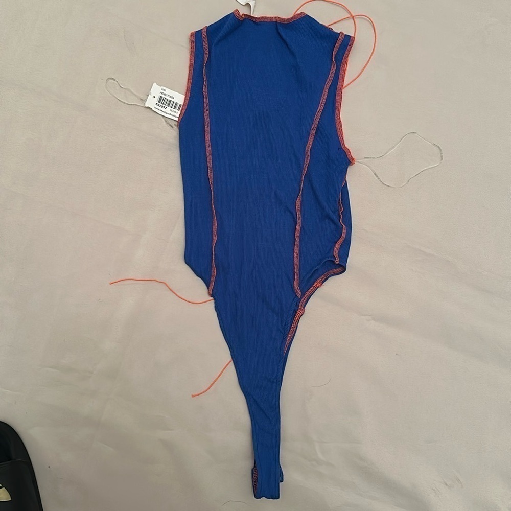 Laced Up Thong Tank Bodysuit - Picture 7 of 11
